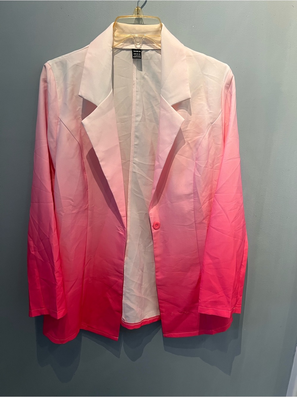 Pink Ombré Blazer